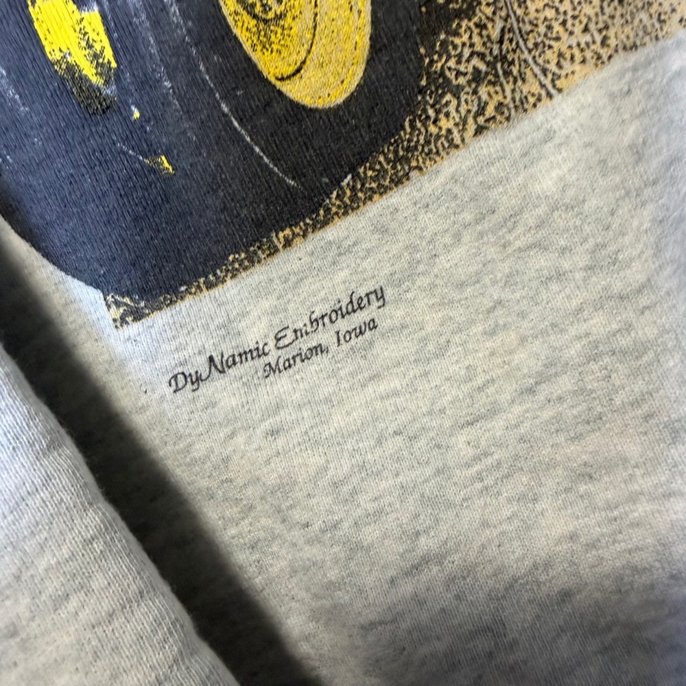 Vintage Made in USA Sweatshirt Mens XXL Grey John Deere Tractor Farmcore Graphic - Picture 7 of 9
